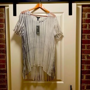 Eileen Fisher silk tunic top